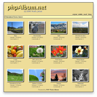 phpAlbum Website Hosting